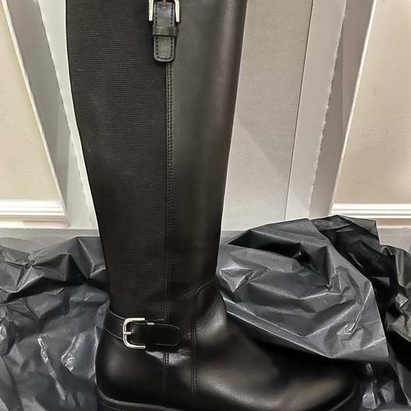 LA CANADIENNE SONYA Women black boots size 8 NEW - Picture 9 of 15
